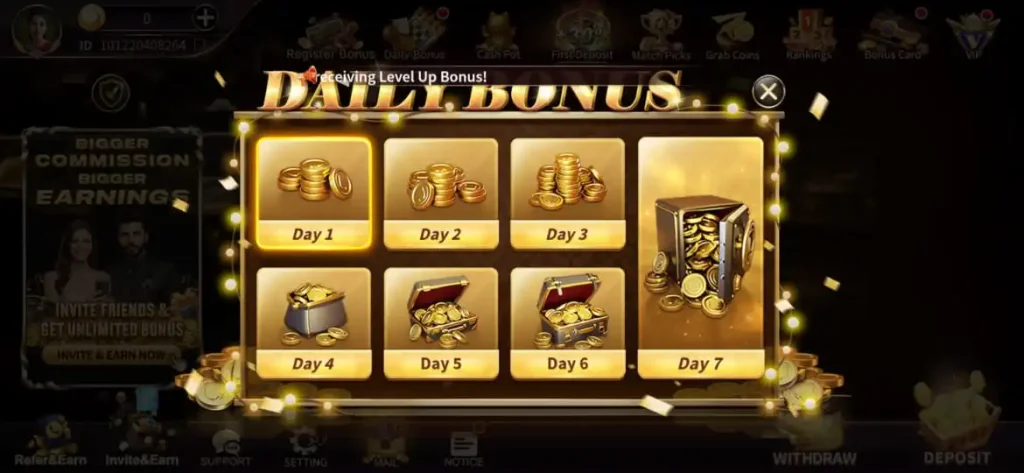 Royal X Casino Daily Donus