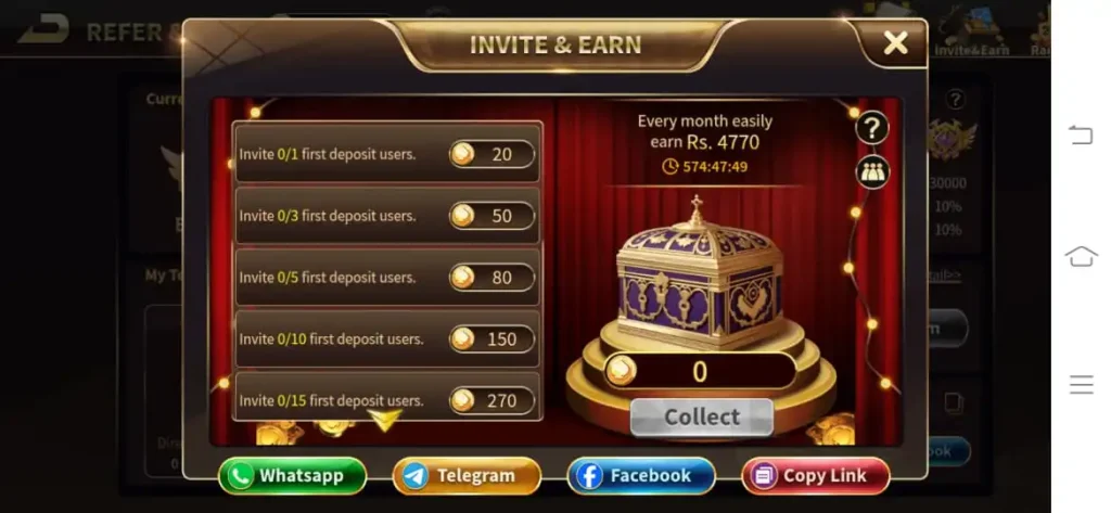 Royal X Casino Invite & Earn